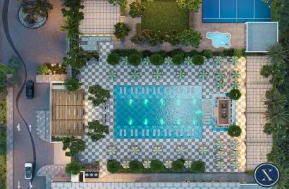 Apartamento de 1 dormitorio en Dubai Hills, UAE No. 504