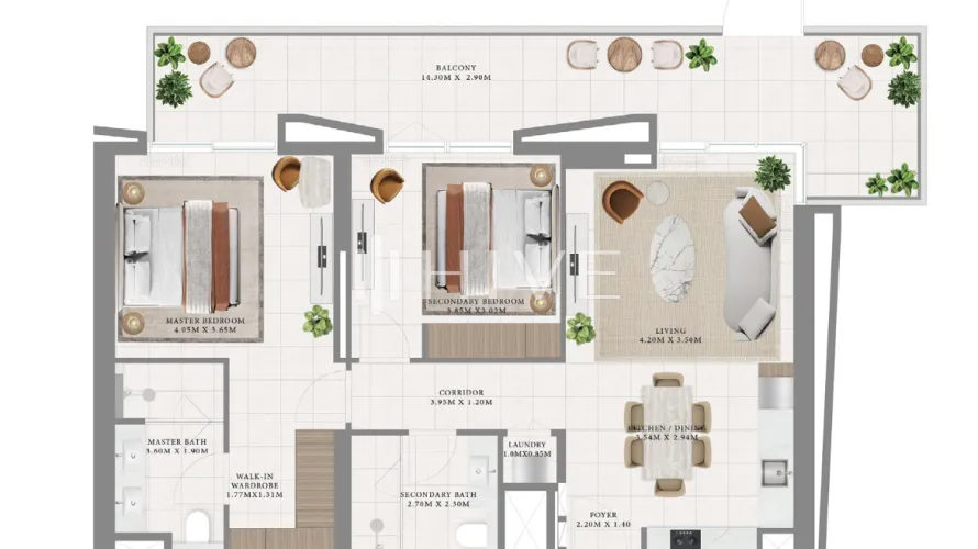 Apartamento de 10 dormitorios en Dubai Hills, UAE No. 294 № 8