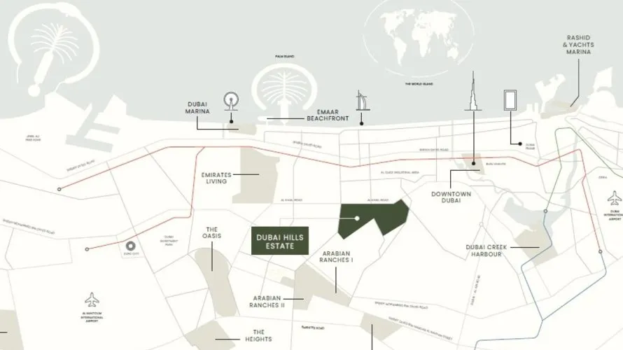 Apartamento de 2 dormitorios en Dubai Hills Estate, UAE No. 330 № 8
