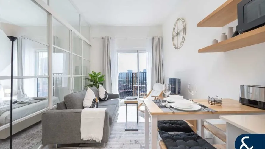 Apartamento de 1 dormitorio en Golfville, UAE No. 1323 № 8