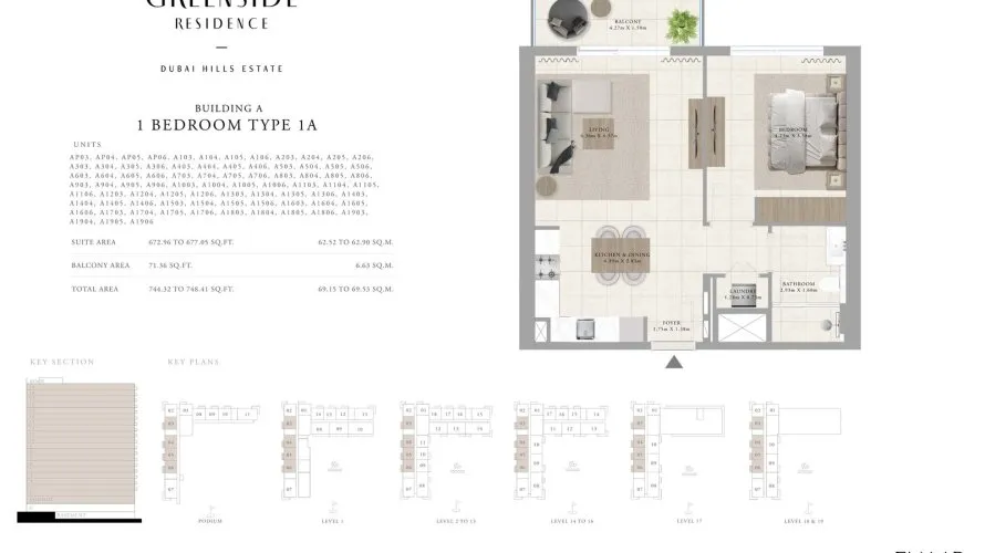 GREENSIDE RESIDENCE en Dubai Hills Estate, UAE No. 211 № 5