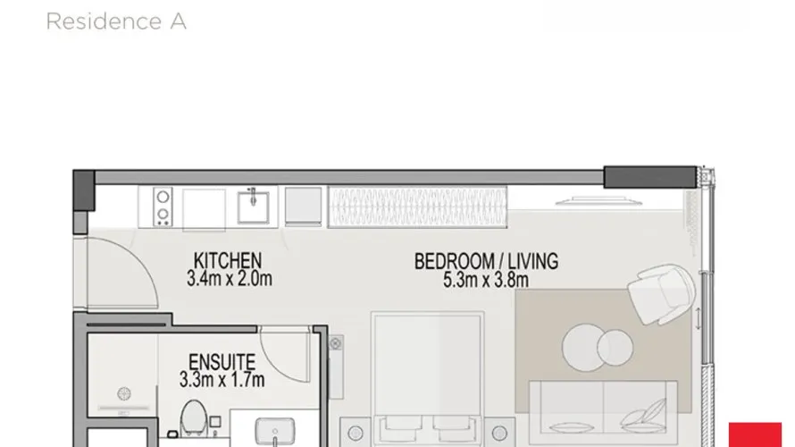 Apartamento de 35m² en Dubai Hills Estate, UAE No. 1420 № 15