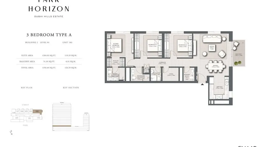PARK HORIZON en Dubai Hills Estate, UAE No. 189 № 6