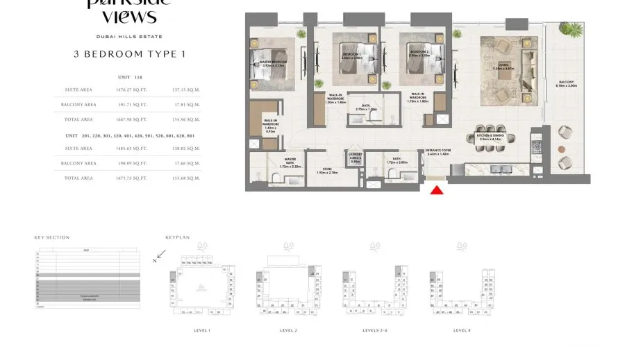 PARKSIDE VIEWS en Dubai Hills Estate, UAE No. 31 № 7