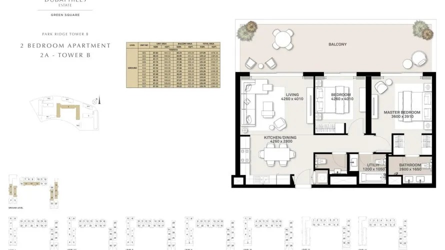 Apartamento de 1 dormitorio en Dubai Hills Estate, UAE No. 1751 № 3