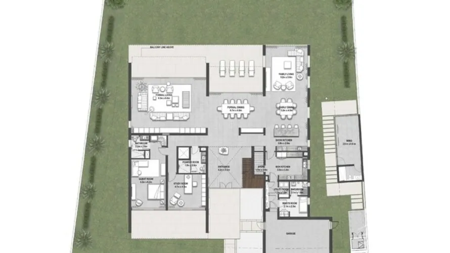 Villa de 6 chambres à Golf Place, UAE No. 237 № 19