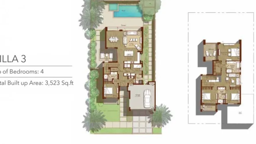 Villa de 4 chambres à Dubai Hills Estate, UAE No. 79 № 3
