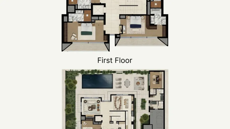Villa de 5 chambres à Dubai Hills Estate, UAE No. 1198 № 4