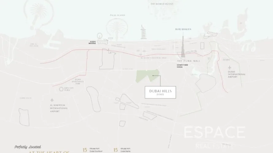 Appartement de 2 chambres à Dubai Hills Estate, UAE No. 863 № 11