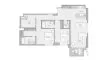 2 chambres Appartement plan d'étage «2BR», ELLINGTON HOUSE IV