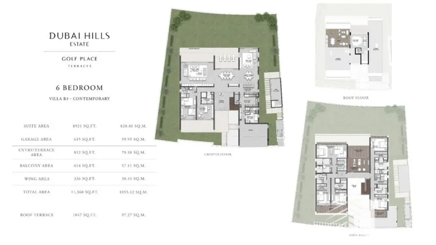 Villa de 6 chambres à Golf Place, UAE No. 237 № 21