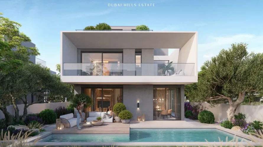 Villa de 4 chambres à Dubai Hills Estate, UAE No. 605 № 1