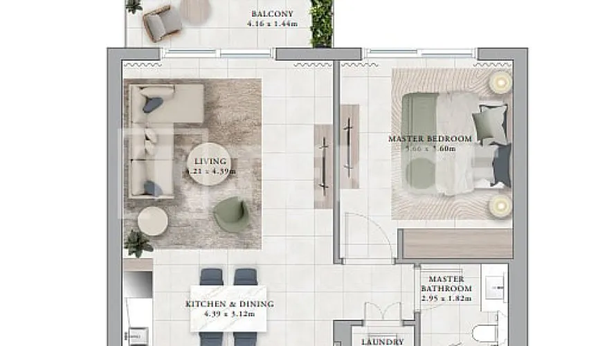 Appartement de 3 chambres à Dubai Hills Estate, UAE No. 280 № 6