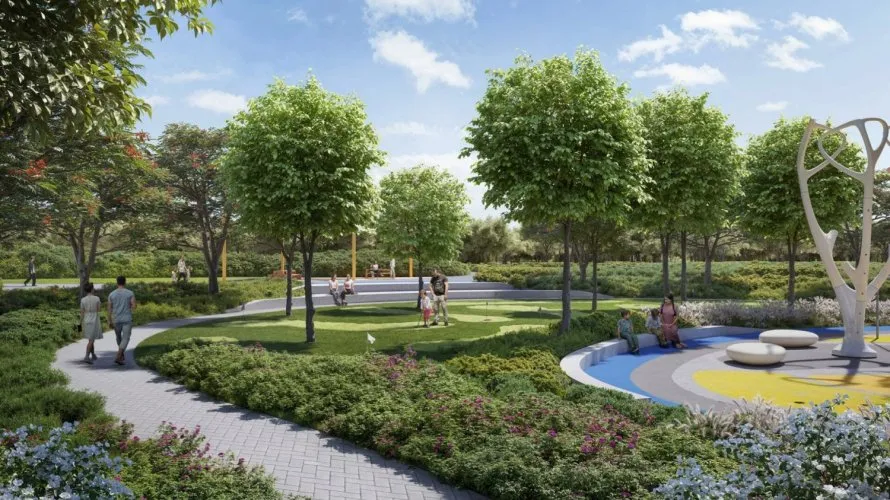 Квартира с 3 спальнями в  Дубай Хилс Эстейт, Дубай, ОАЭ №1032 № 2