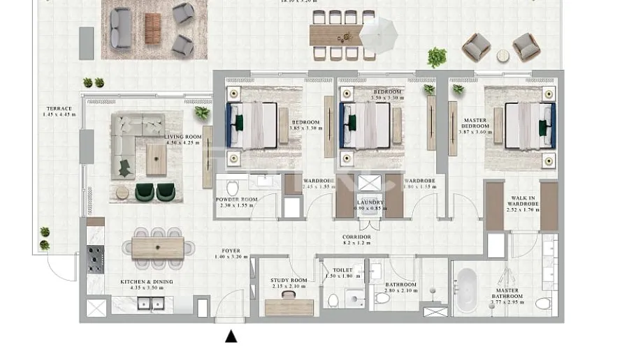 3 bedrooms apartment for sale , Dubai Hills Estate, Dubai, UAE No. 282 № 7