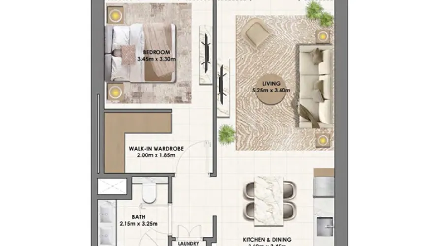 1 bedroom apartment for sale , Dubai Hills Estate, Dubai, UAE No. 1195 № 1