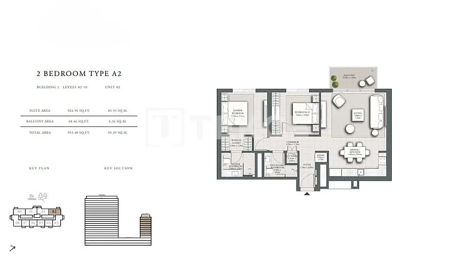 2 bedrooms apartment for sale , Dubai Hills Estate, Dubai, UAE No. 1113 № 15