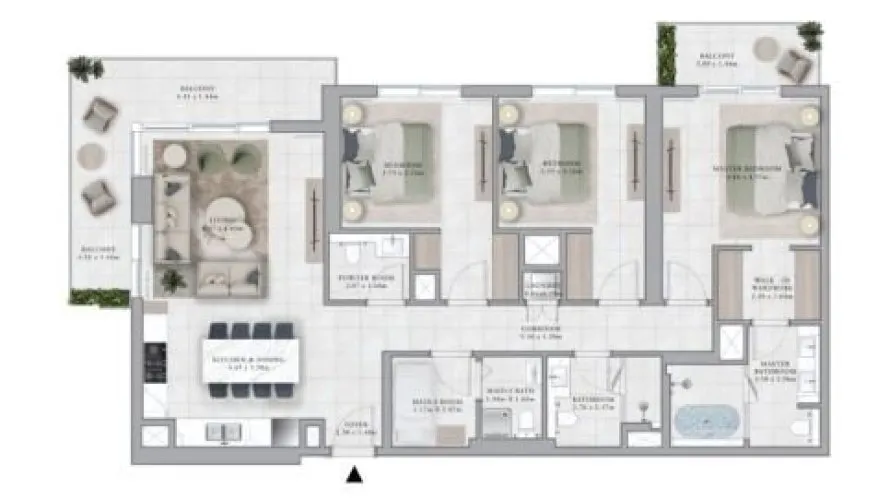 1 bedroom apartment for sale, Dubai Hills Estate, Dubai, UAE No. 1397 № 8
