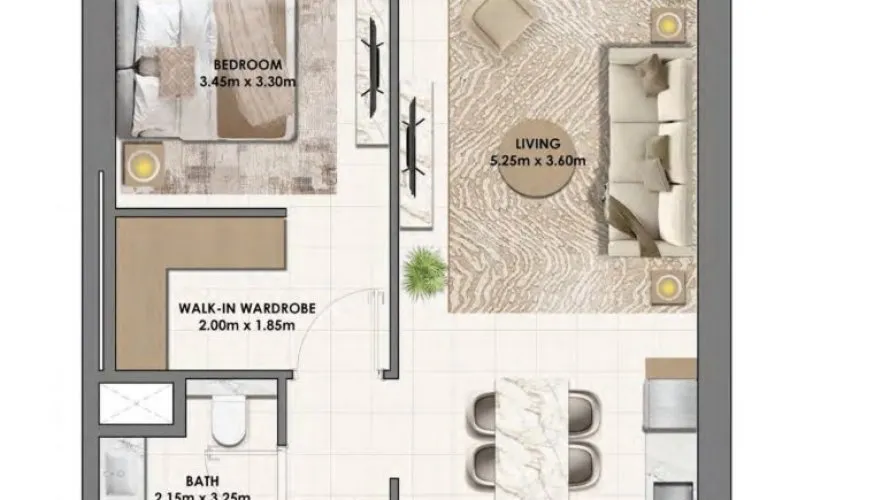1 bedroom apartment for sale, Dubai Hills Estate, Dubai, UAE No. 1390 № 1