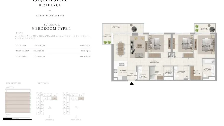 GREENSIDE RESIDENCE in Dubai Hills Estate, UAE No. 211