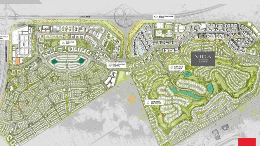 1 bedroom apartment for sale, Dubai Hills Estate, Dubai, UAE No. 1660 № 1
